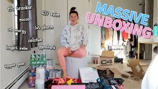 Массовая распаковка | Gymshark | Nocco | 437 Swim и т.д.