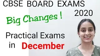 BIG CHANGES IN DATESHEET ! CBSE BOARD EXAM 2020 | Practical Exams
