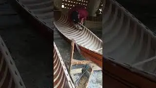 #boatbuilding  #boatbuilder #woodworking #canoe #woodencanoe
