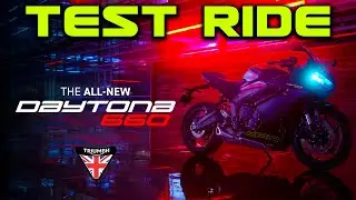 TESTE RIDE DA TRIUMPH DAYTONA 660 2025 | COMO SE COMPORTA A CARENADA INGLESA