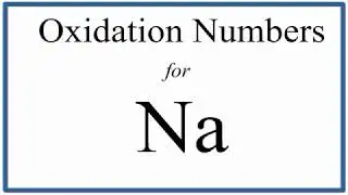 How to find the Oxidation Number for Na (Sodium)