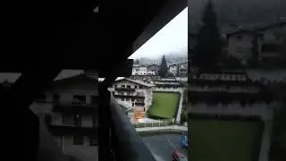Sounding of the bell tower fom our balcony at Alpinresort Sport & Spa