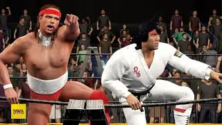 Sting/Eddie Gilbert vs. Slaughter/Kernodle vs. Steamboat/Youngblood vs. Arn/Ole - Ladder - WWE 2K25