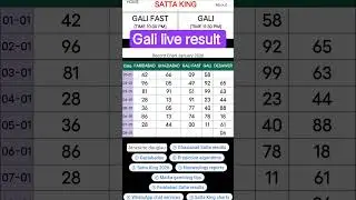 result satta result live #sattaking #galiresult #gb #gaziabadresult #fridabadresult #viral #shorts