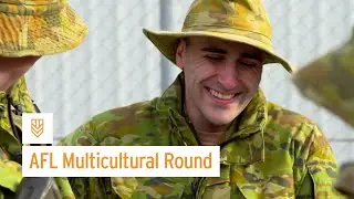 AFL Multicultural Round: Officer Cadet Mohamed