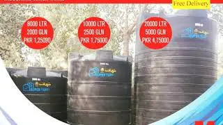 Pakistan's No.1 water tanks by Super Tuff.