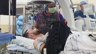 Finn B&aacute;lor receives a unique medical treatment: Sept. 26, 2016