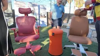 TopJob Ergonomic Chair, Adjustable Chairs, Footrests, Active Stools, Standing Desk