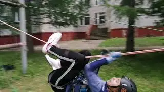 Связки наведение навесной переправы