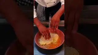 The Perfect Chicken Schnitzel! #Blindfolded #LiveCooking by #ChefSwalih