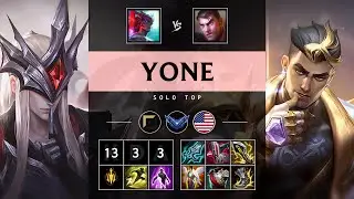 Yone Top vs Jayce - NA Diamond Patch 25.18