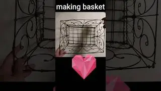 MAKING WIRE BASKET - Crafty Loulu - #Shorts