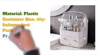 Cosmetic Makeup Storage Box | Omss Shop
