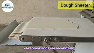 How to use Dough Sheeter Machine for Puff Pastry | बेकरी मशीन की पूरी जानकारी