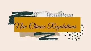 New Chinese Regulations | Teaching ESL online  | China | July 2021