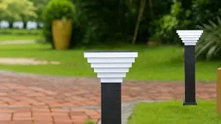 LX3501 Bollard Light 🏡 Garden Bollard Lights | #gatelight #bollardgatelight #fancylight
