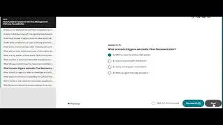 ServiceNow Exam: Now Assist for Customer Service Management (CSM) Solutions