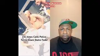 #damedash pressed #jimjones for the fade allegedly someone from Jim&rsquo;s team called 12 #bigwaaaam