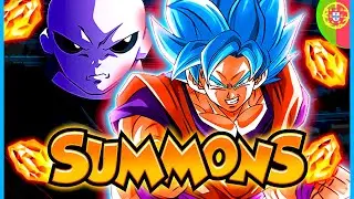ELE ME PERSEGUE! - SSGSS KAIOKEN GOKU DBZ DOKKAN BATTLE SUMMONS (PT-PT)