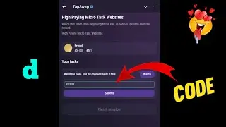 13 August TapSwap Code Today | Best High Paying Micro-Task Job Website