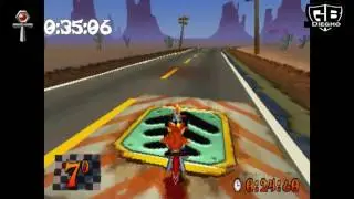 Crash Bandicoot 3 : Warped | Platinum Relics Guide | Hog Ride | Level 8 |