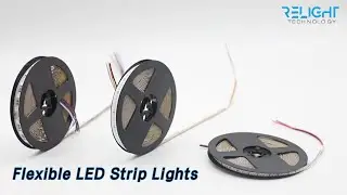 3M Tape Flexible LED Strip Lights SMD 2110 80CRI Cold White 6000K