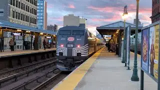 MTA Metro North Railroad: Brief PM Rush Hour Action at Harlem-125 St