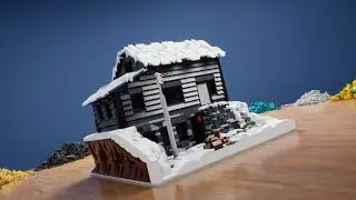 LEGO Norwegisches Winterhaus: Cozy Alpine Retreat Build