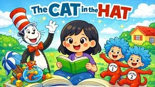 Чтение детских книг вслух 💕 «Кот в шляпе» доктора Сьюза