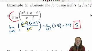 Evaluate Simple Limits- (Calc1-Examples#3)