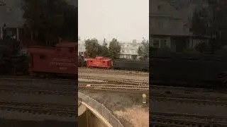 The PRR 43 Car Coal Drag Crosses Over At Mertz Interlocking