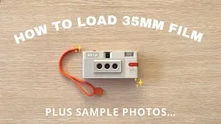 how to load 35mm film + sample photos | RETO 3D Retrospekt Edition