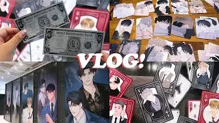 JMEESHOP The First BOMTOON Pop-up store 🎲🎰 Korean BL Webtoons VLOG