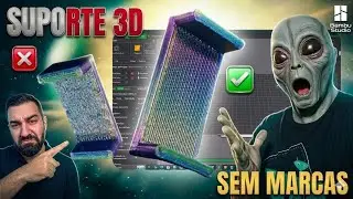 Suporte 3D Perfeito: Como imprimir SEM MARCAS vis&iacute;veis 😱