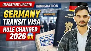 Germany Transit Visa Update 2026 | Big Relief for Indian Passport Holders ✈️