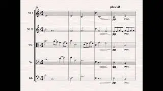 Caresse sur l'océan (The Chorus) - Sheet Music for String Orchestra