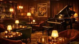 Vintage 40’s Jazz Lounge | Rainy Evening Mood for Focus & Relaxation
