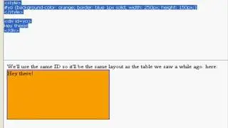 Web Designing Tutorial - CSS Lesson 1