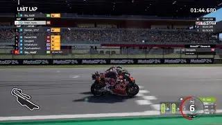MotoGP 24 close online race Mugello