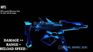 New mp5 street fighter gun skin | free fire tonight update | #shorts #freefire @freefire