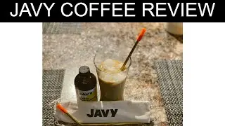 JAVY COFFEE CONCENTRATION TASTE TEST / REVIEW (iced caramel coffee) #drinkjavy