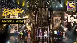 छोटे Contestants ने मिल के दिया Dharmendra जो को Tribute | Superstar Singer | Peaceful Music