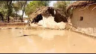 Flood coverage in area of kacha