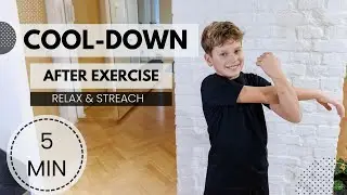 5 Minute Cool Down After Workout | Relax & Stretch (No Equipment)