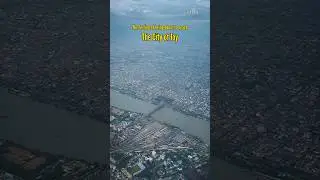 Kolkata Howrah aerial view from flight #goodfoodbro #shorts #aerialvideo #kolkata #howrah