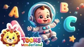 ABC Space Adventure 🚀 | Space Phonics Song, ABCD Learning, Nursery Rhymes & Space Songs for Toddlers