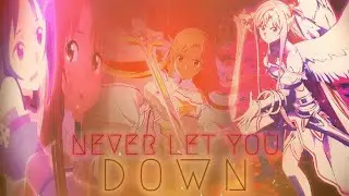 Asuna Yuuki - NEVER LET YOU DOWN