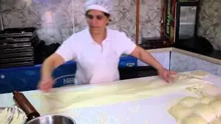 Banichka making in Bulgaria.