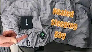 First Impressions - Antarctica Gear Heated Sleeping Bag