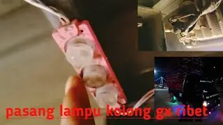 CARA PASANG LAMPU KOLONG MOBIL |TUTORIAL 2020